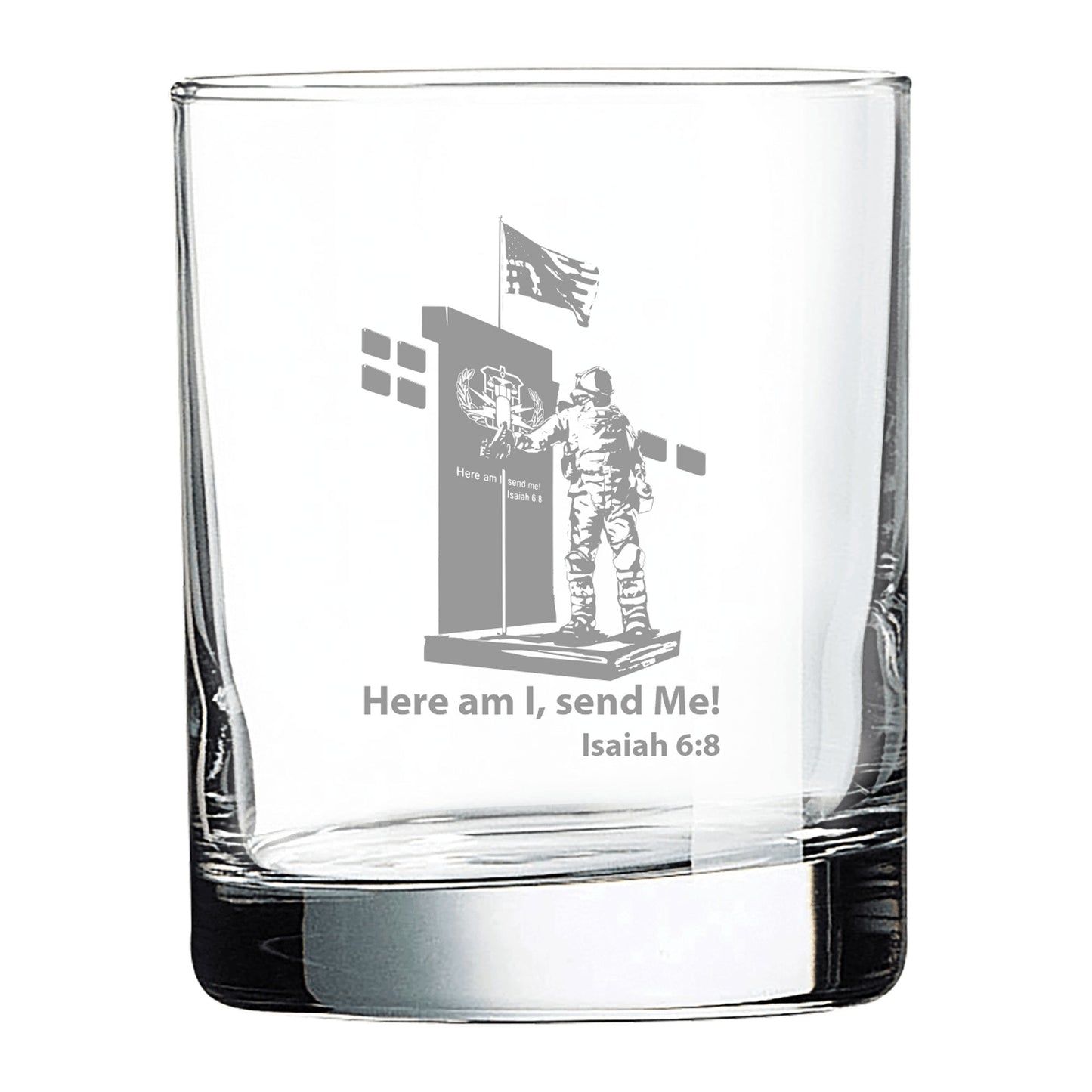 "Send Me" 10.5 oz Glass